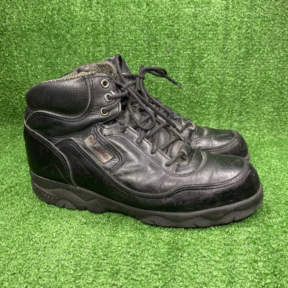 Red Wings GripTec 6658 Safety Toe Boots Mens‎ Wide Size 8.5 E Made In USA
